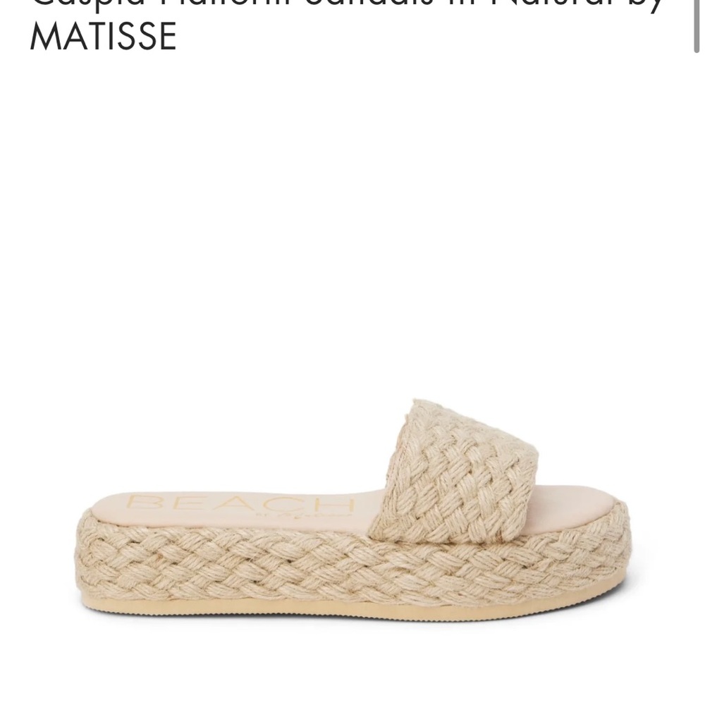 Matisse Women's Natural Platform Sandals